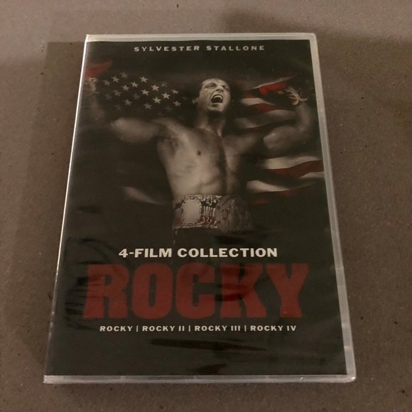 Rocky 1-4 4-Film Coll (DVD) - Picture 1 of 3